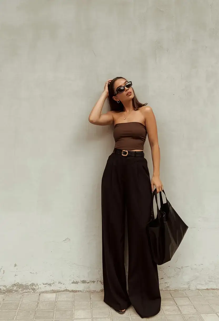 playful spring break outfit 2026 Dark Chocolate Drama