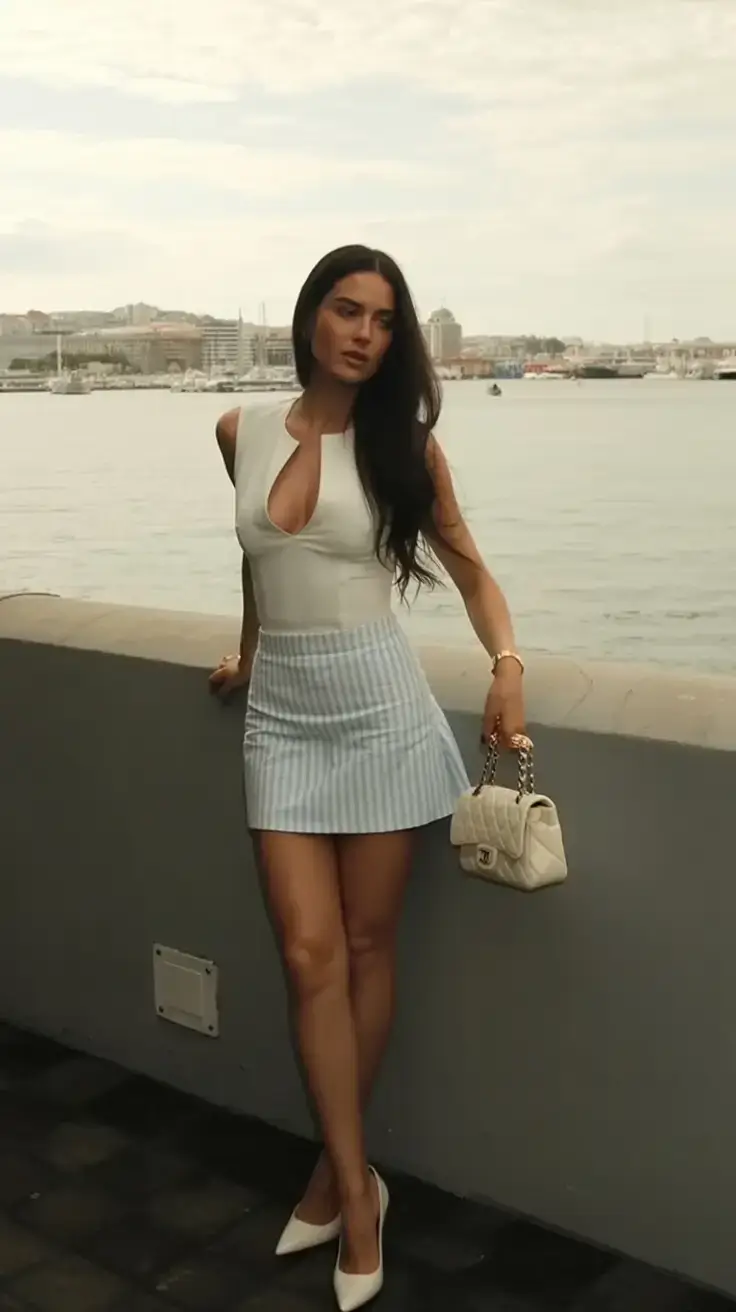 playful spring break outfit 2026 Harbor Glam