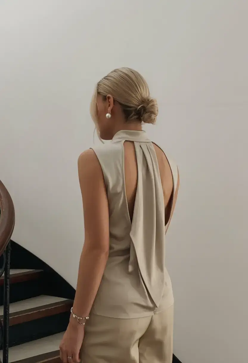 playful spring break outfit 2026 Backless Grace