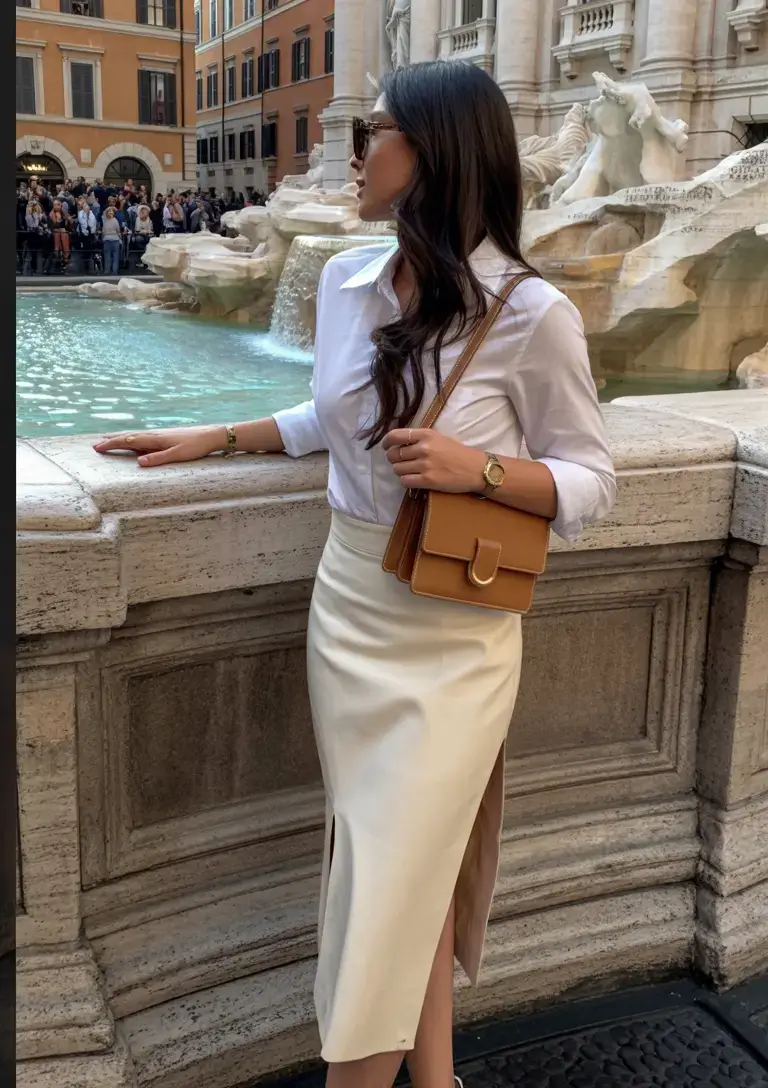 playful spring break outfit 2026 Roman Holiday Realness