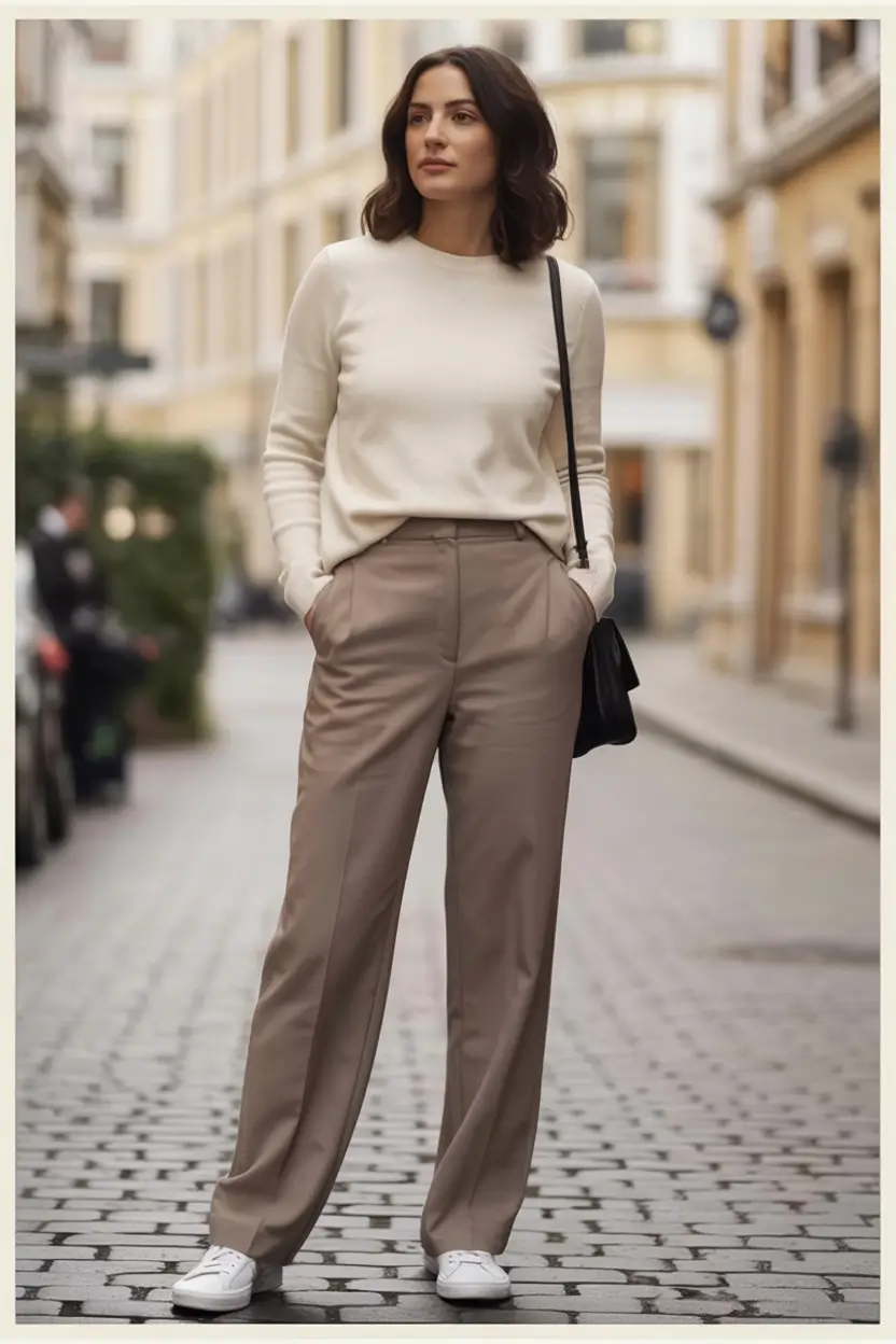 radiant spring travel outfits 2026 Timeless Simplicity with a Downtown Touch