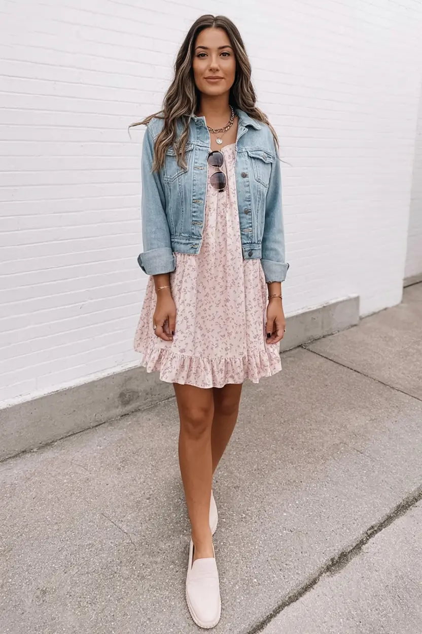 radiant spring travel outfits 2026 Laid-Back Sweetness in Pastel Layers