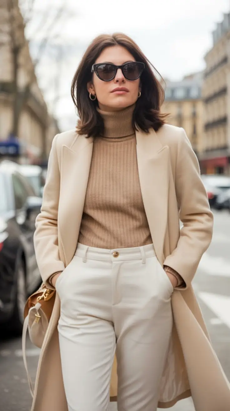 radiant spring travel outfits 2026 Classic Camel with Street Cred