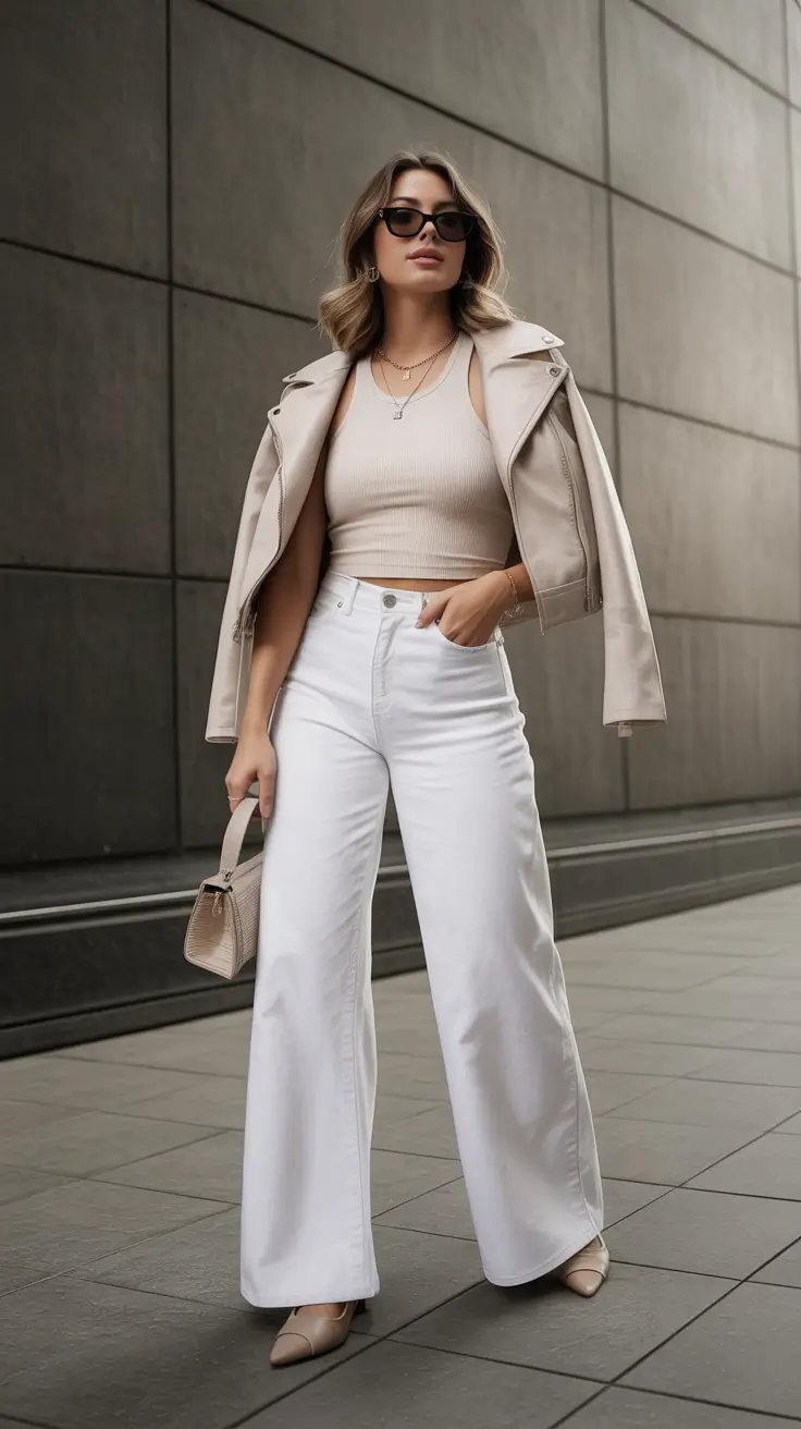 simple spring transition outfits 2026 designs+Clean Lines and Creamy Tones