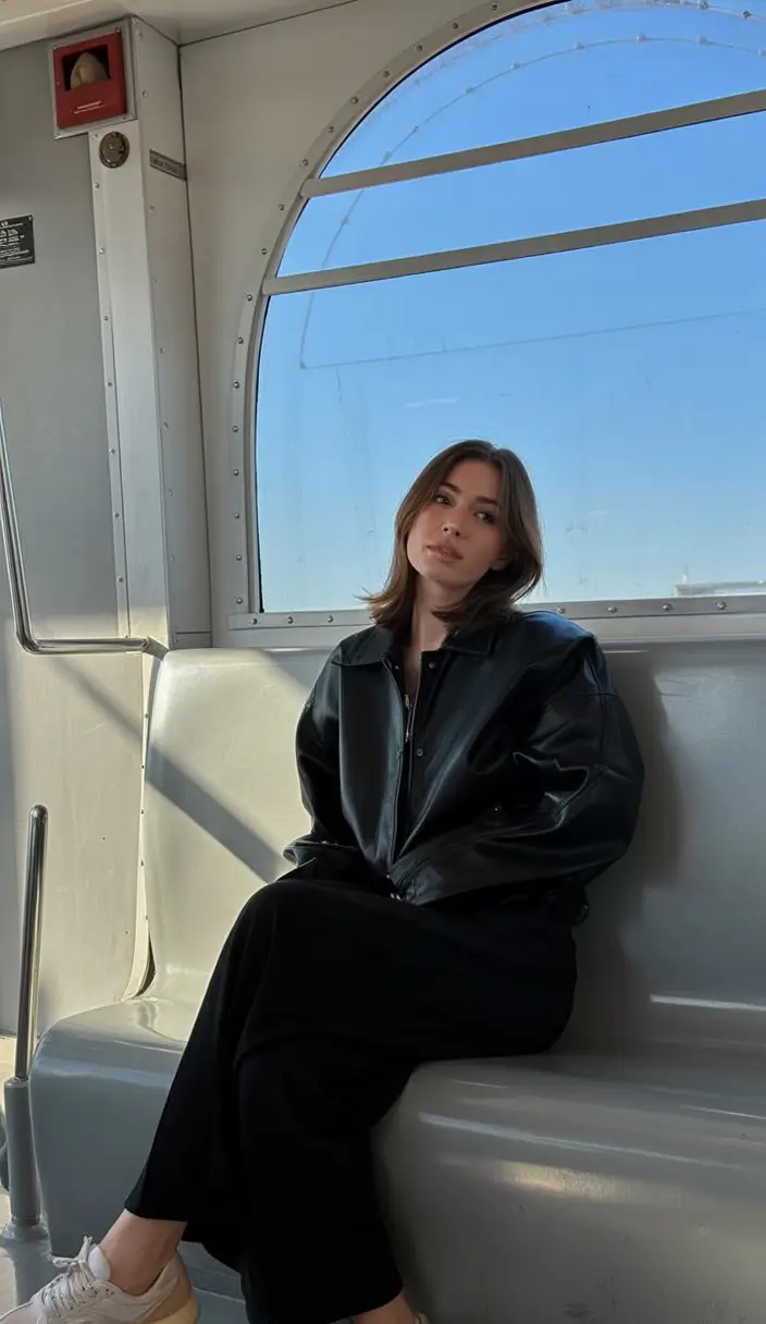 simple spring transition outfits 2026 designs+Understated Noir on the Go