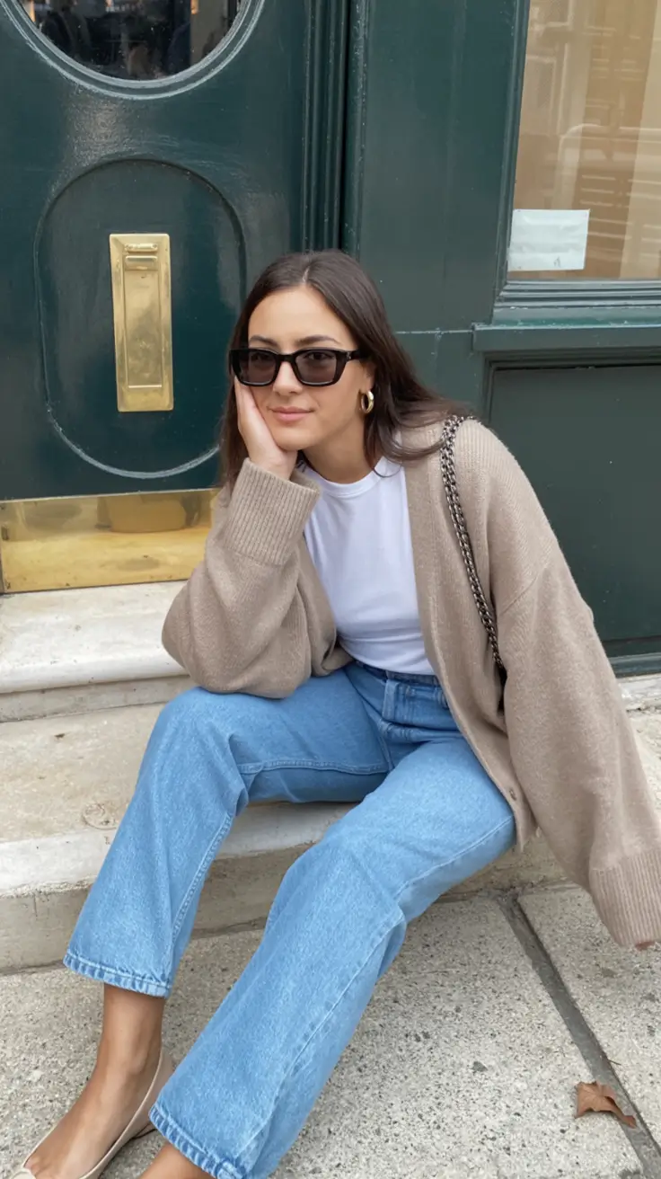 simple spring transition outfits 2026 designs+Relaxed Neutrals for City Days