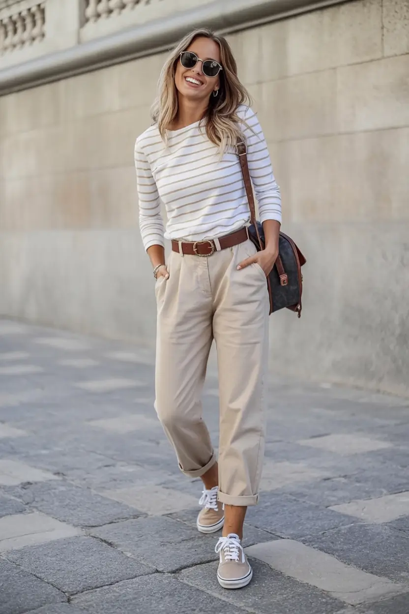 sophisticated spring fashion outfits 2026-Weekend Uniform with a Parisian Twist