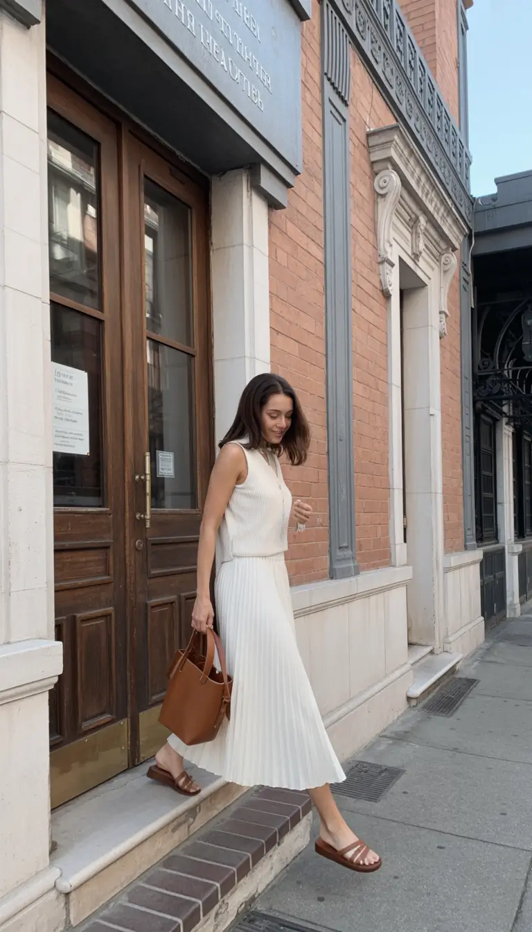 sophisticated spring fashion outfits 2026-Minimalist Ease Done in Knit