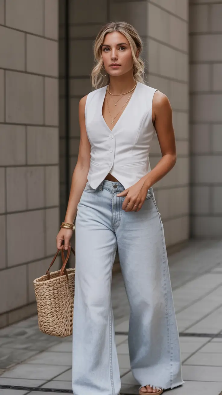 sophisticated spring fashion outfits 2026-Spring Denim Reimagined