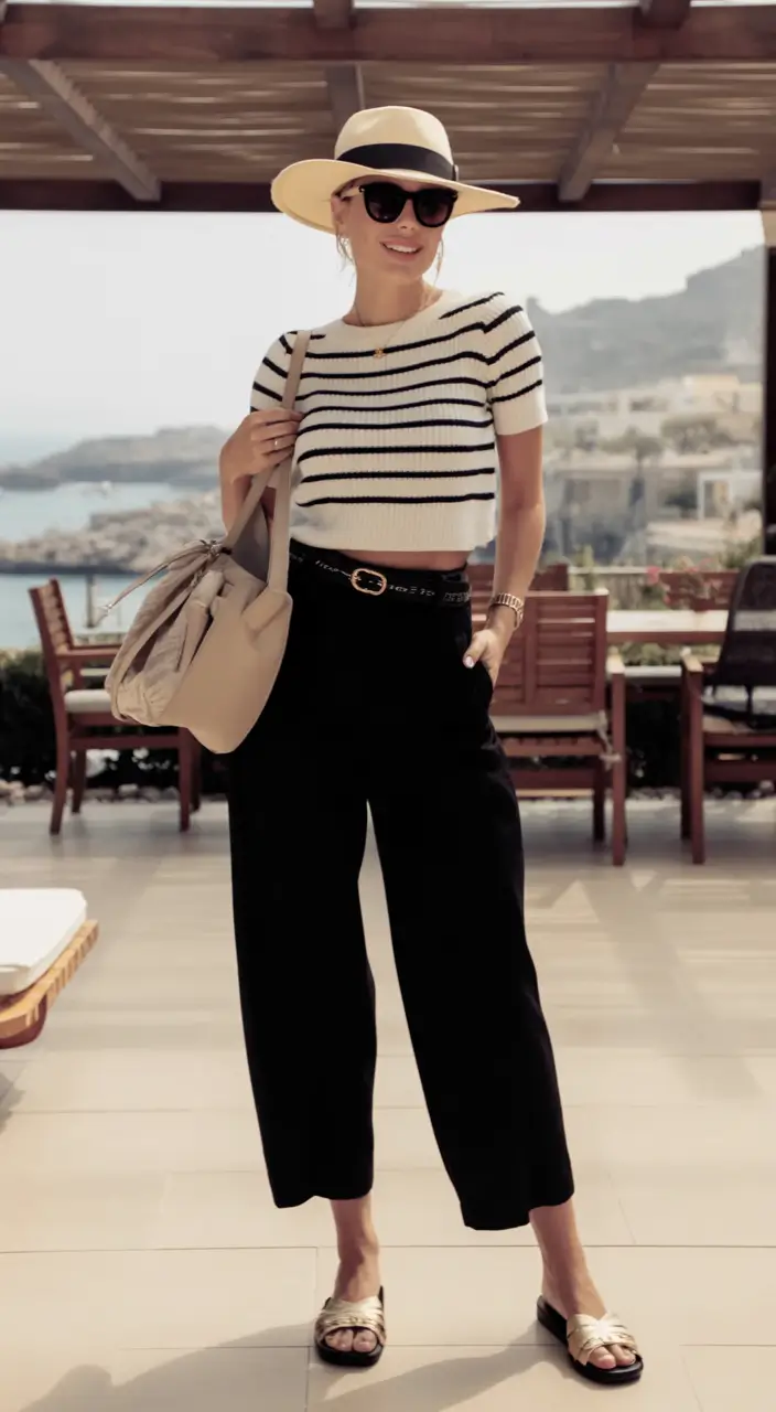 sophisticated spring fashion outfits 2026-French Stripe Refresh