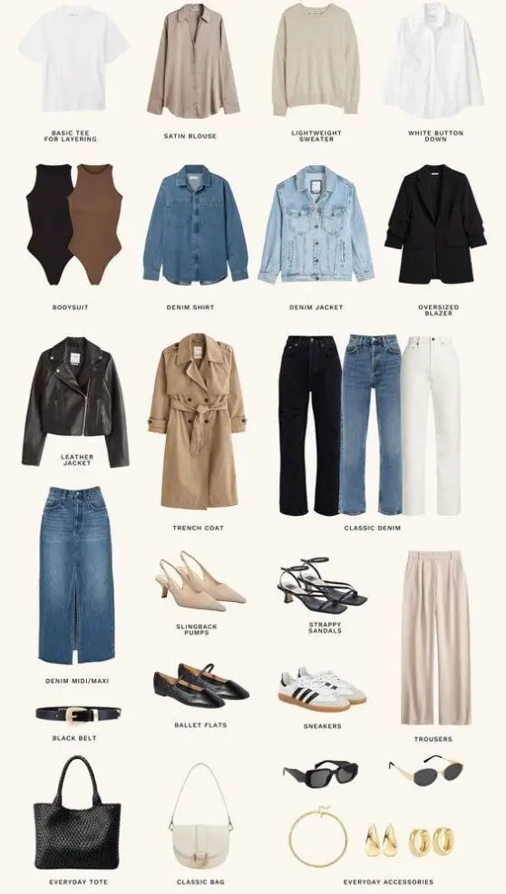 spring fashion capsule wardrobe 2026 Where Elevated Meets Everyday