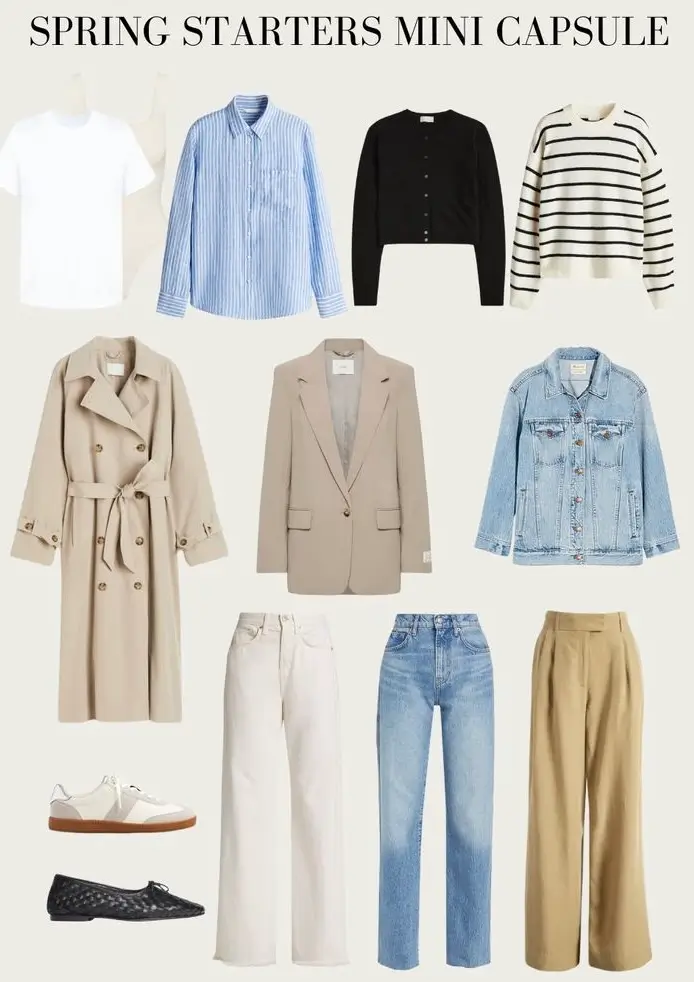 spring fashion capsule wardrobe 2026 The Mini Capsule That Pulls Big Weight