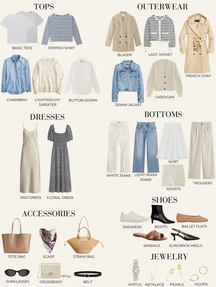 spring fashion capsule wardrobe 2026 Outerwear That Grounds the Whole Look