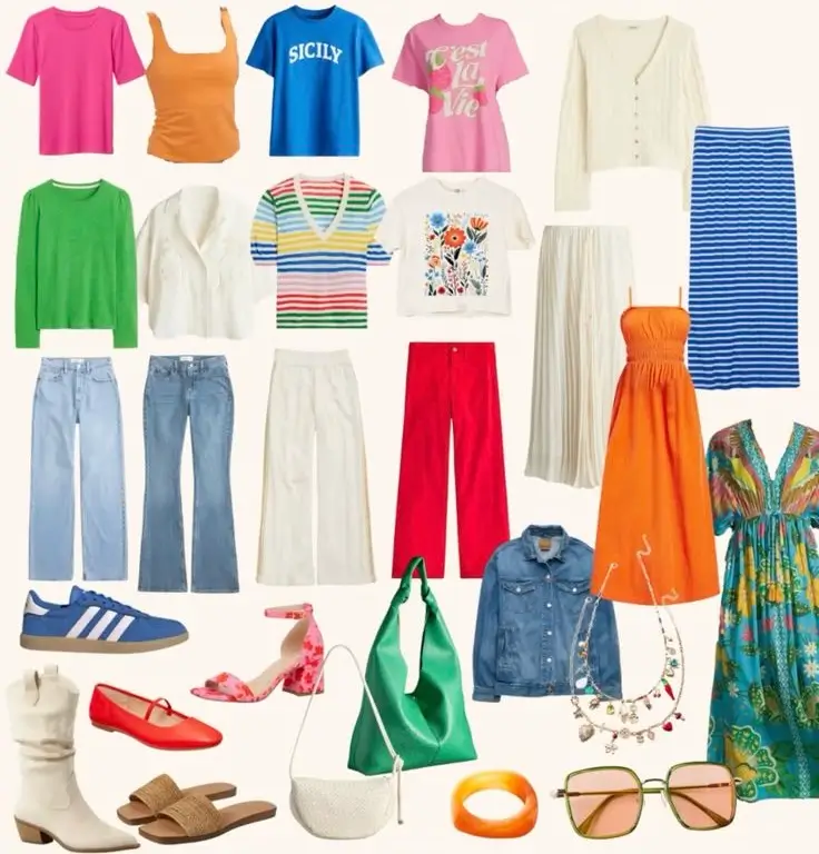 spring fashion capsule wardrobe 2026 Color-Soaked Mood Boosts