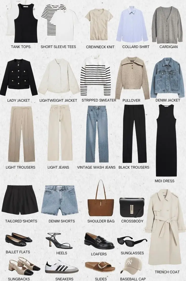 spring fashion capsule wardrobe 2026 The New Work-to-Weekend Staples