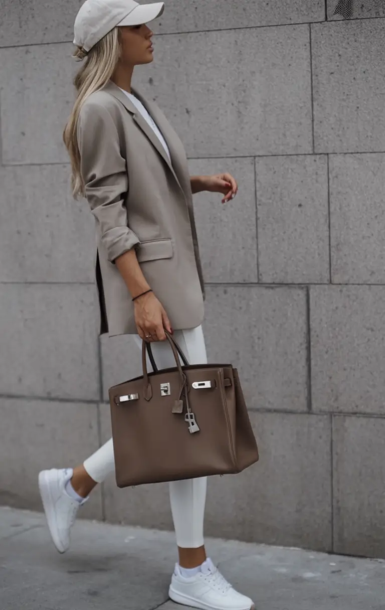 spring outfit inspiration sneakers 2026 City Cool in Sleek Tones