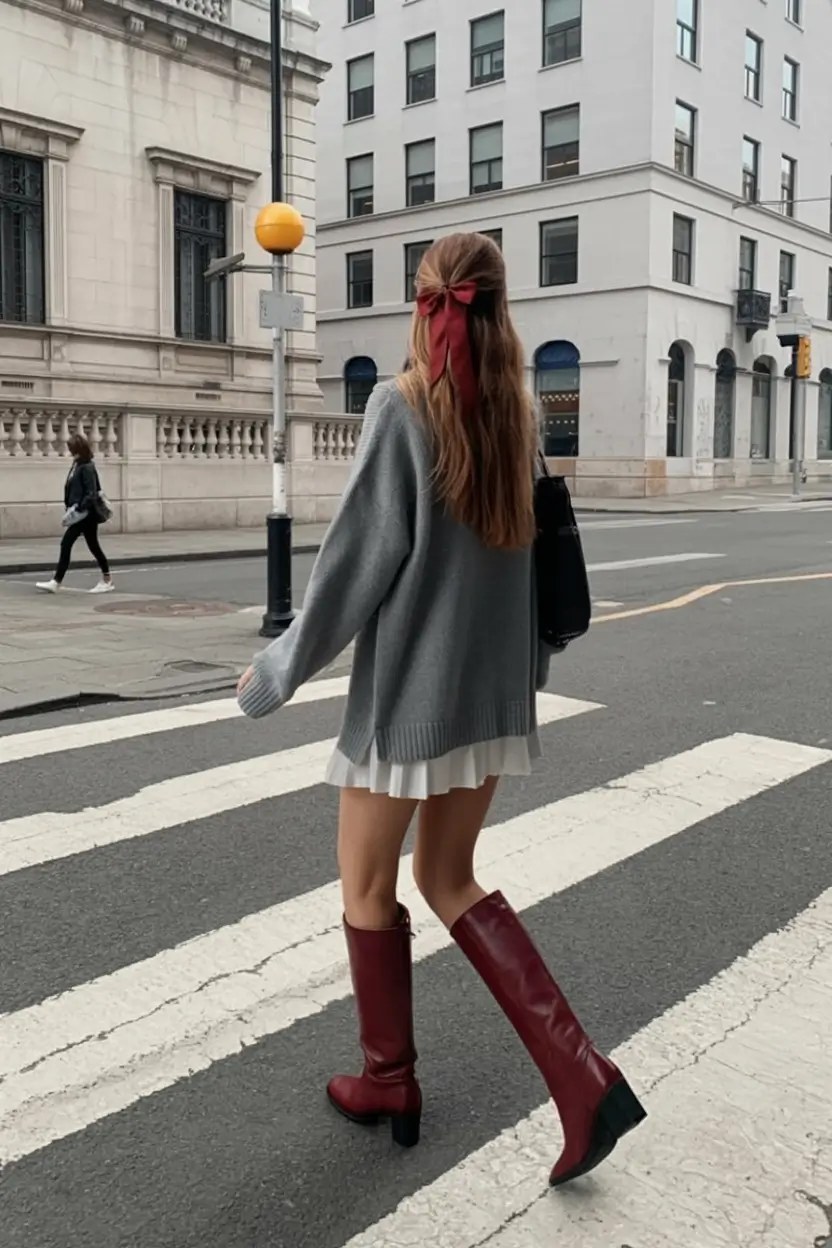 trendy spring style ideas 2026+Preppy Play With a Retro Twist