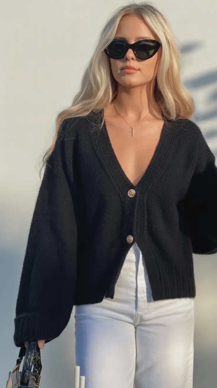 trendy spring style ideas 2026+Classic Contrast: The Power of White & Black