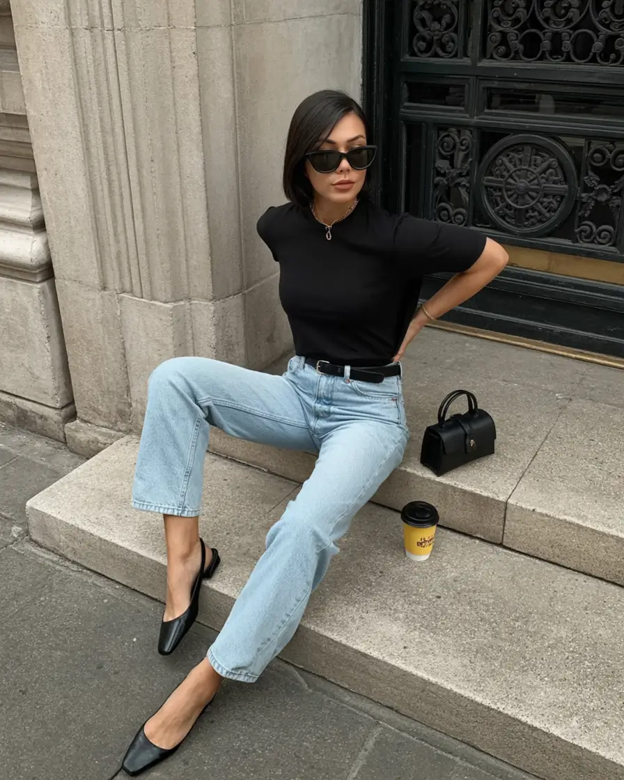 trendy spring style ideas 2026+Minimal Chic with a Hint of Parisian Cool