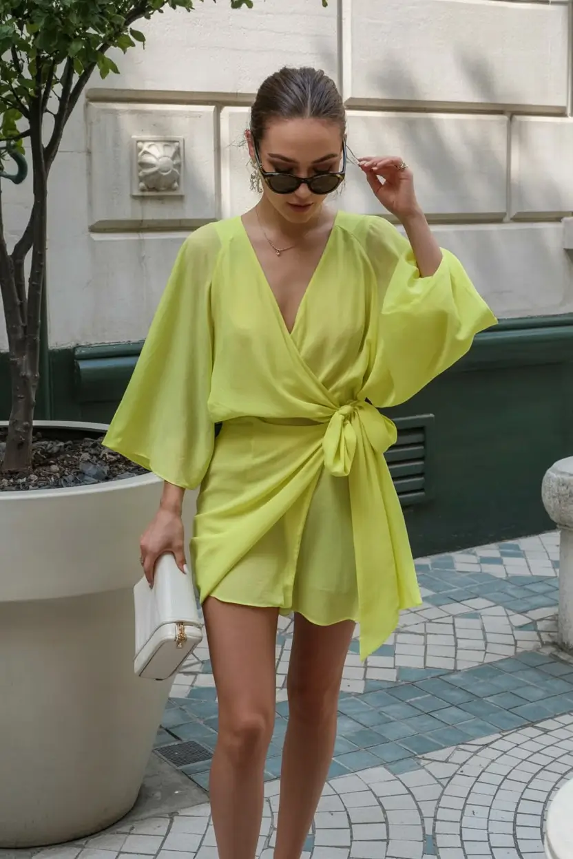vibrant spring outfits for women over 30 2026+Lemon Zest Done Right