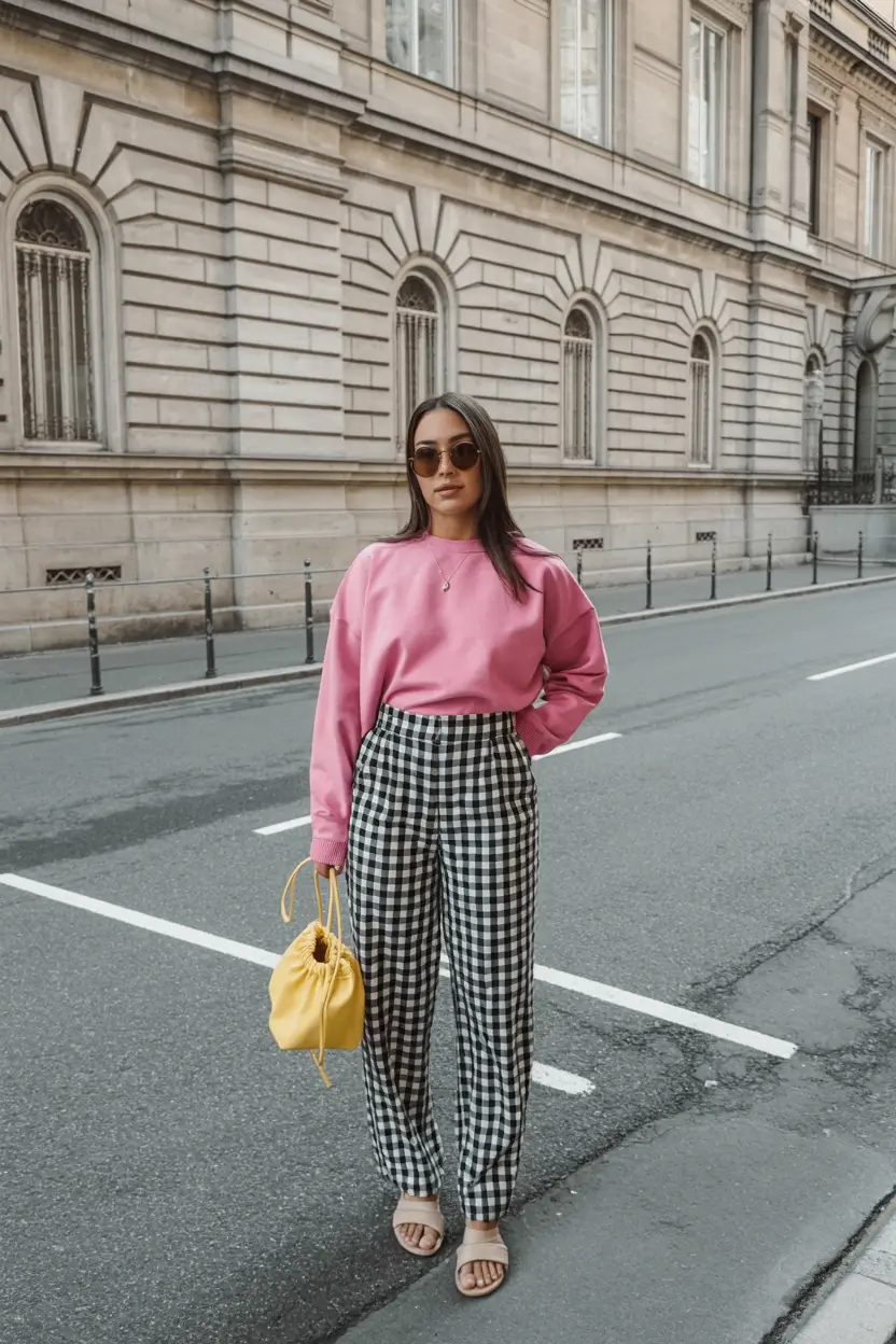vibrant spring outfits for women over 30 2026+Check Please, with a Side of Sorbet