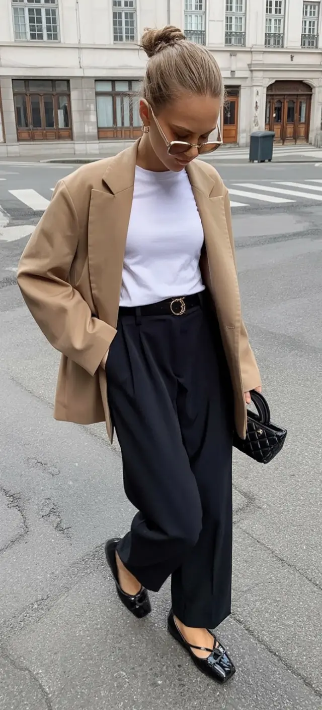 workwear spring blazer outfits 2026 The New Classic Neutral