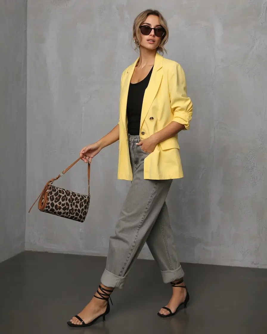 workwear spring blazer outfits 2026 Sunshine & Sass