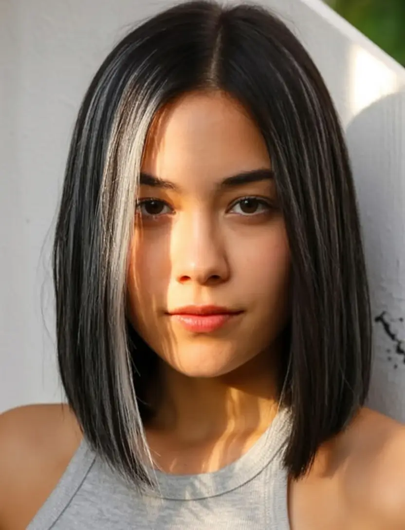 angled spring bob haircut ideas 2026 Clean-Midnight-Bob-with-a-Subtle-Forward-Angle