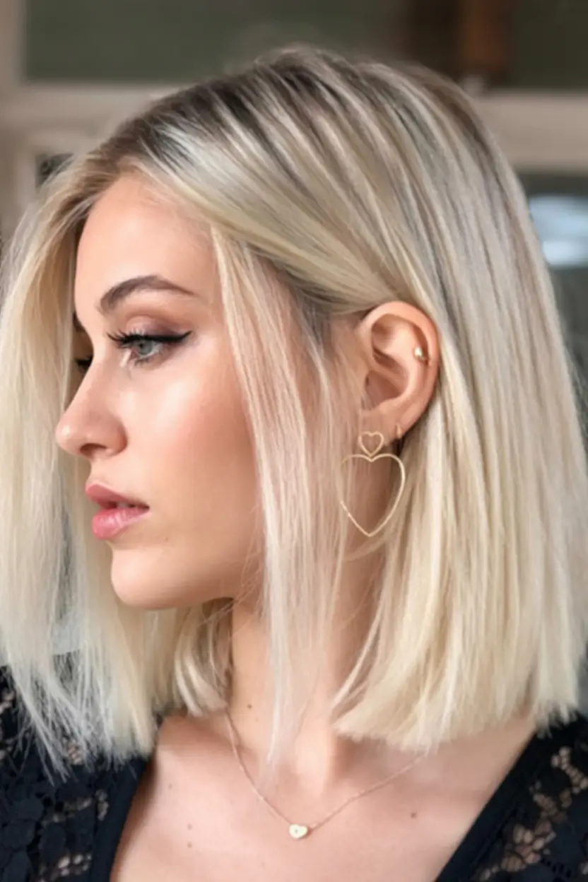 angled spring bob haircut ideas 2026 Vanilla-Cream-Blonde-Bob-with-a-Clean-Spring-Angle