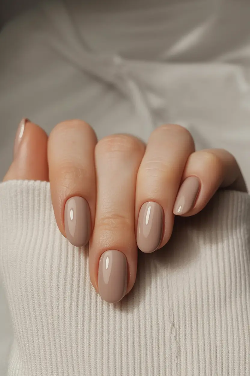 best pretty spring nails style 2026 Café Cream Whisper