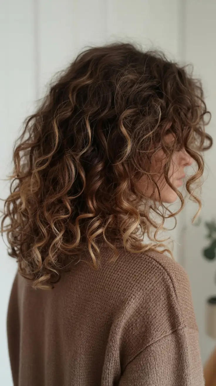 bold spring brown hair color for 2026+Effortless Chic Shag-Bob Hybrid