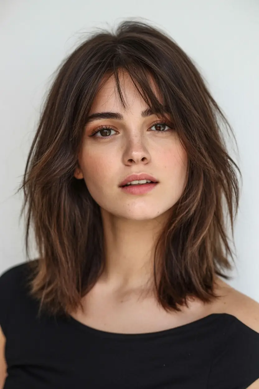 bold spring brown hair color for 2026+Defined Curls with Bronze Brown Radiance