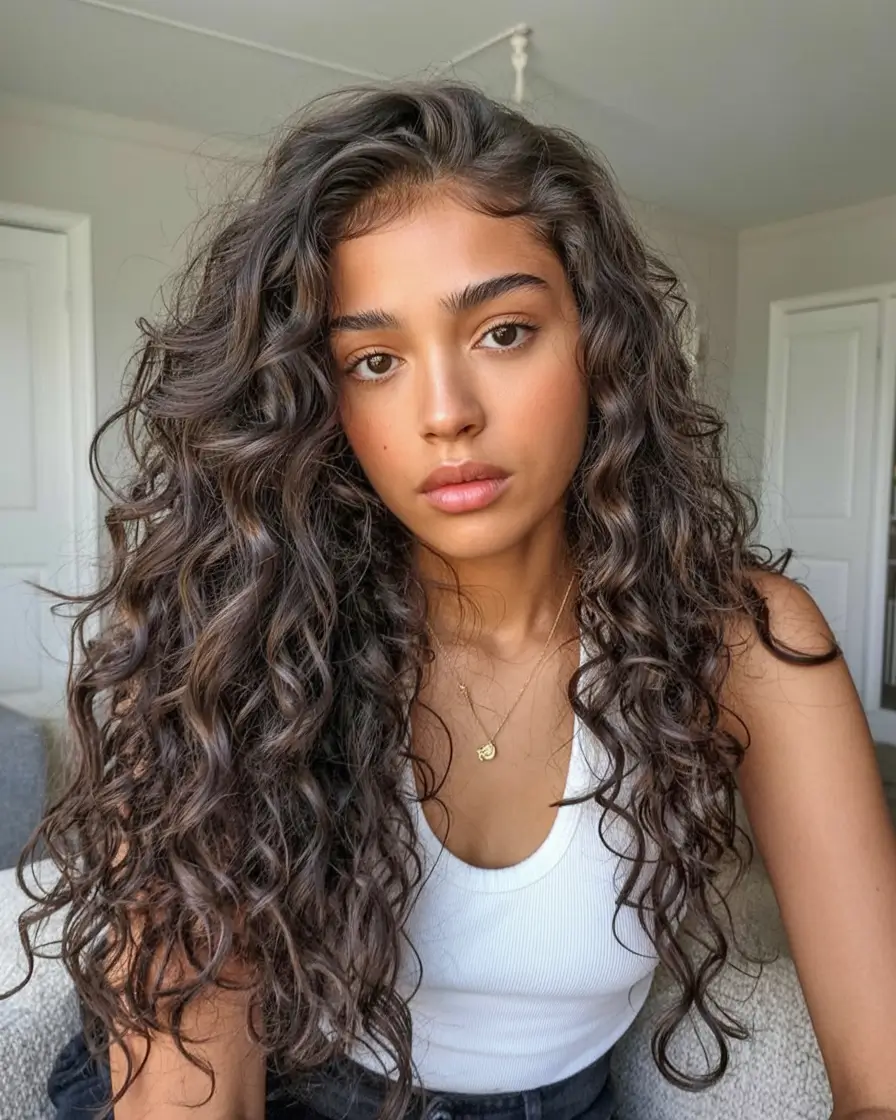 bold spring hair color for brown skin 2026 Earthy Cocoa Coils with Natural Spring Softness