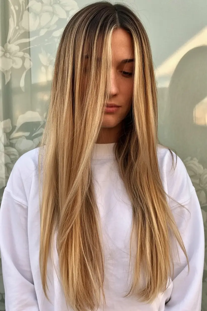 bold spring long haircut for 2026 Golden Blend Lengths With Natural Spring Lift