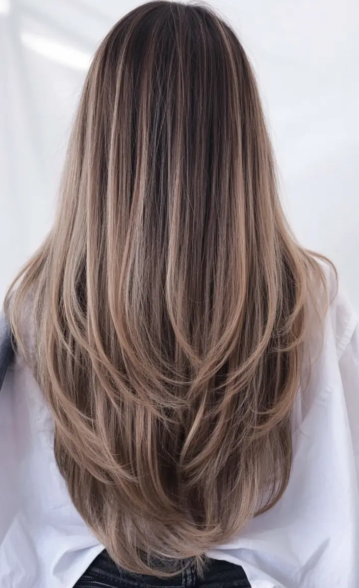 bold spring long haircut for 2026 Softly Layered Illusion Lengths for a Weightless Spring Look