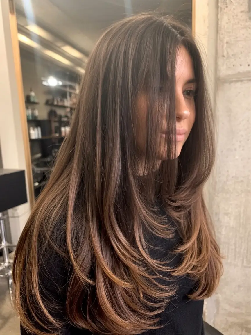 bold spring long haircut for 2026 Effortless Layers with Long Curtain Movement