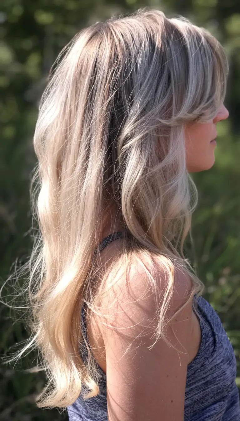 bold spring long haircut for 2026 Sun-Kissed Blonde Waves with Light, Airy Lift