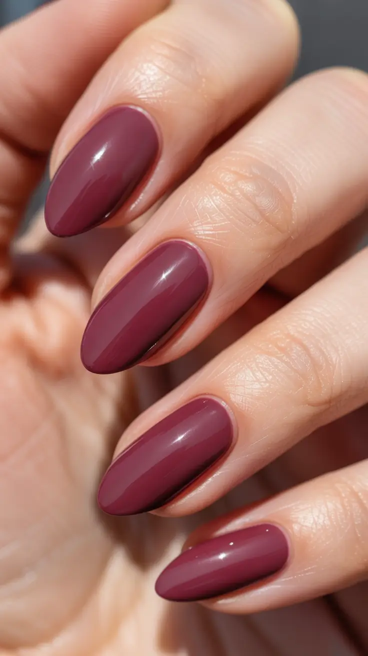 classy spring nails must have 2026 Black Cherry Bloom