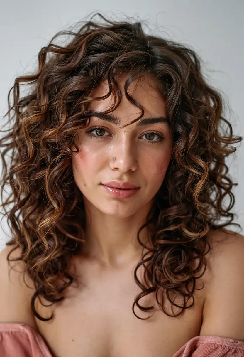 cute spring curly hairstyle ideas 2026 Soft Curly Bob With Springy Layers