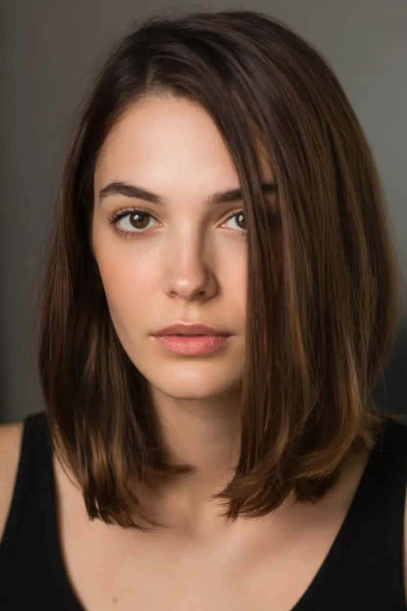 low maintenance spring haircuts for women over 50 2026 Airy Collarbone-Length Cut with Tapered Ends