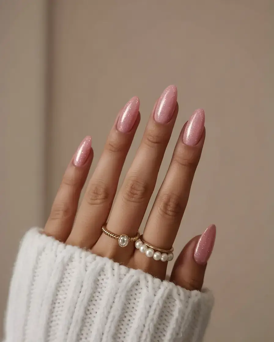 march nails design 2026 Bubblegum Blush