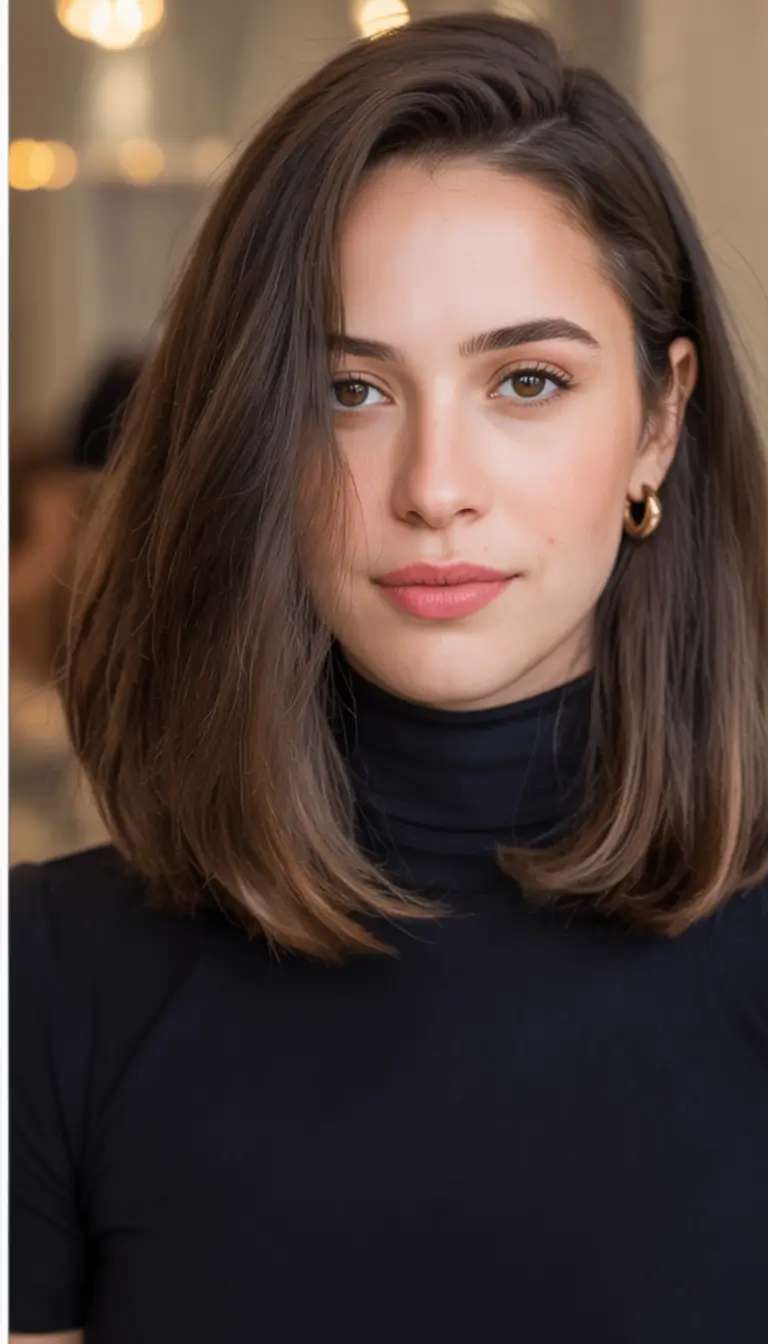 must try spring haircuts for women over 40 2026 Long Textured Bob With Side Part Volume