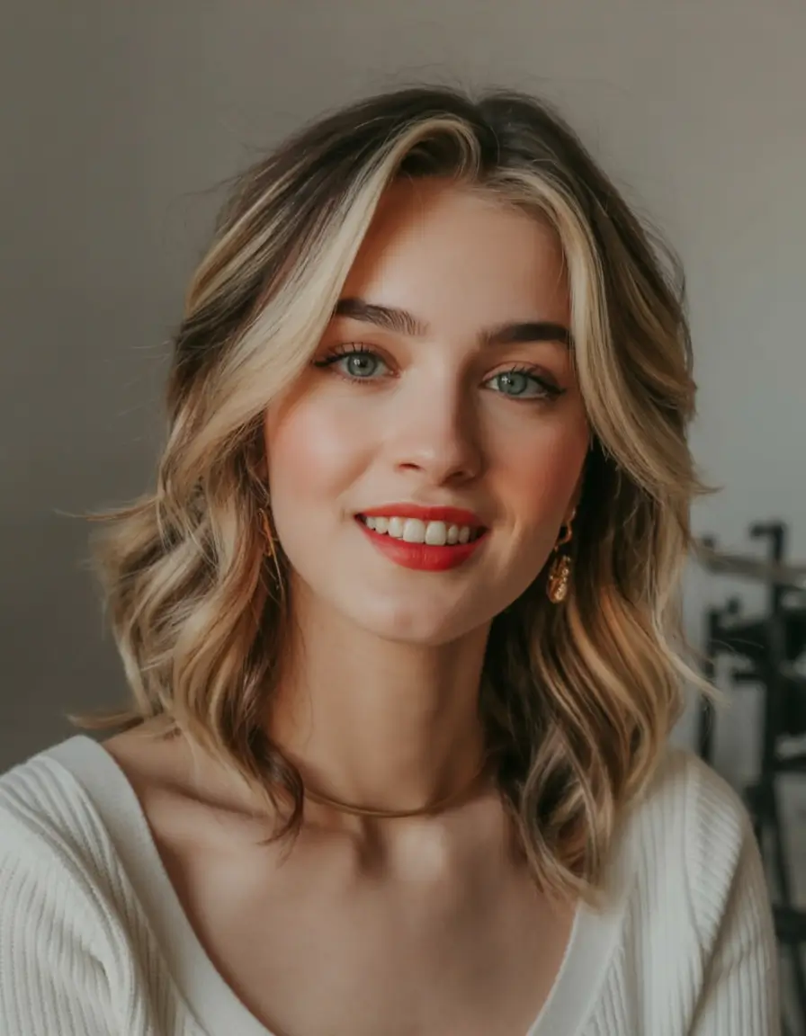 must try spring haircuts for women over 40 2026 Modern Layered Bob With Dimensional Highlights