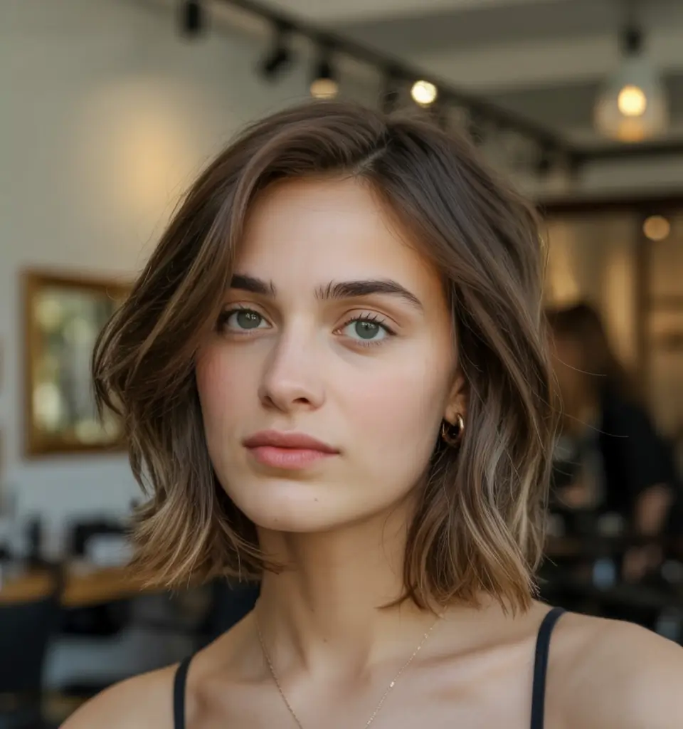 must try spring haircuts for women over 40 2026 Textured Parisian-Inspired Bob