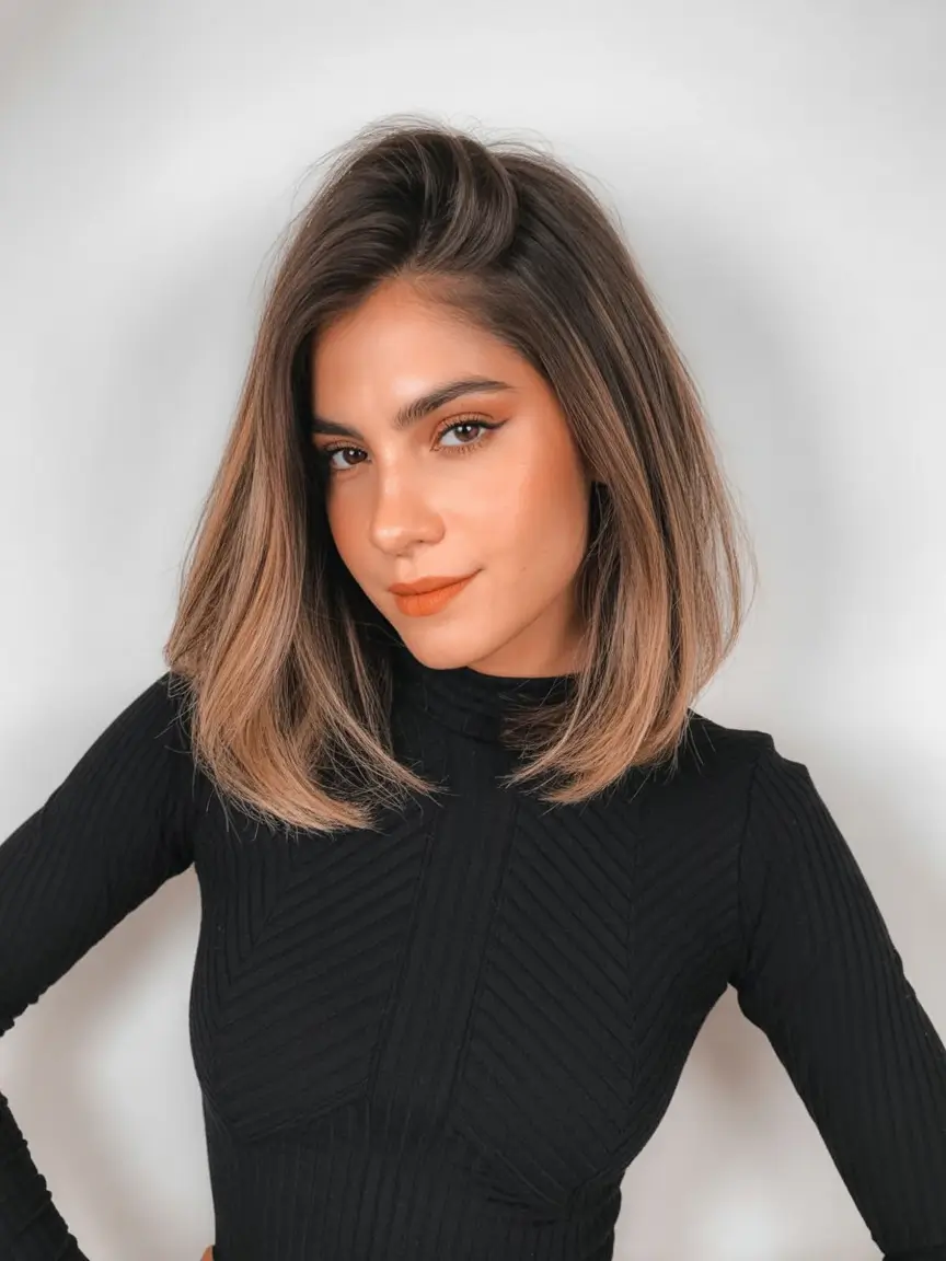 must try spring haircuts for women over 40 2026 Side-Swept Volume Bob With Soft Lift