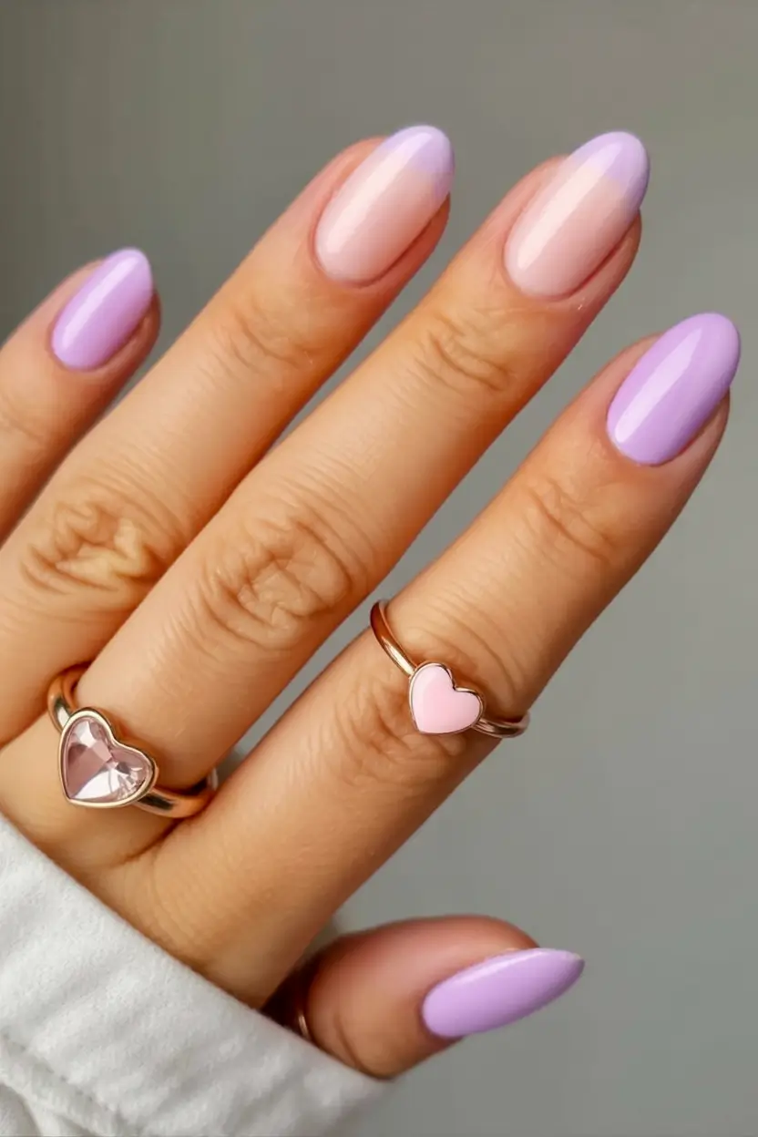 spring simple nails 2026 Pastel Ombre Fade