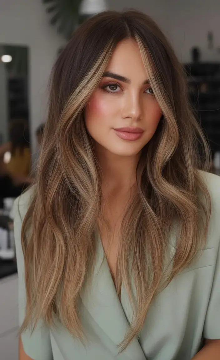 stunning spring hair color trends 2026+Oatmilk Brunette: Silky, Subtle, Perfectly Balanced