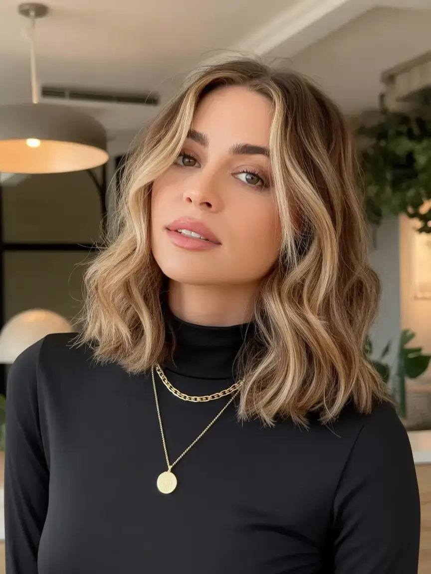 stunning spring hair color trends 2026+Vanilla Bean Dimension: The Blonde That Lives Softly