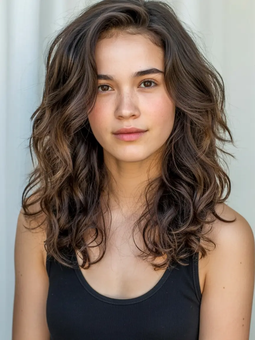 stylish spring haircuts for oval face shape 2026 Natural Curls with Soft Spring Volume