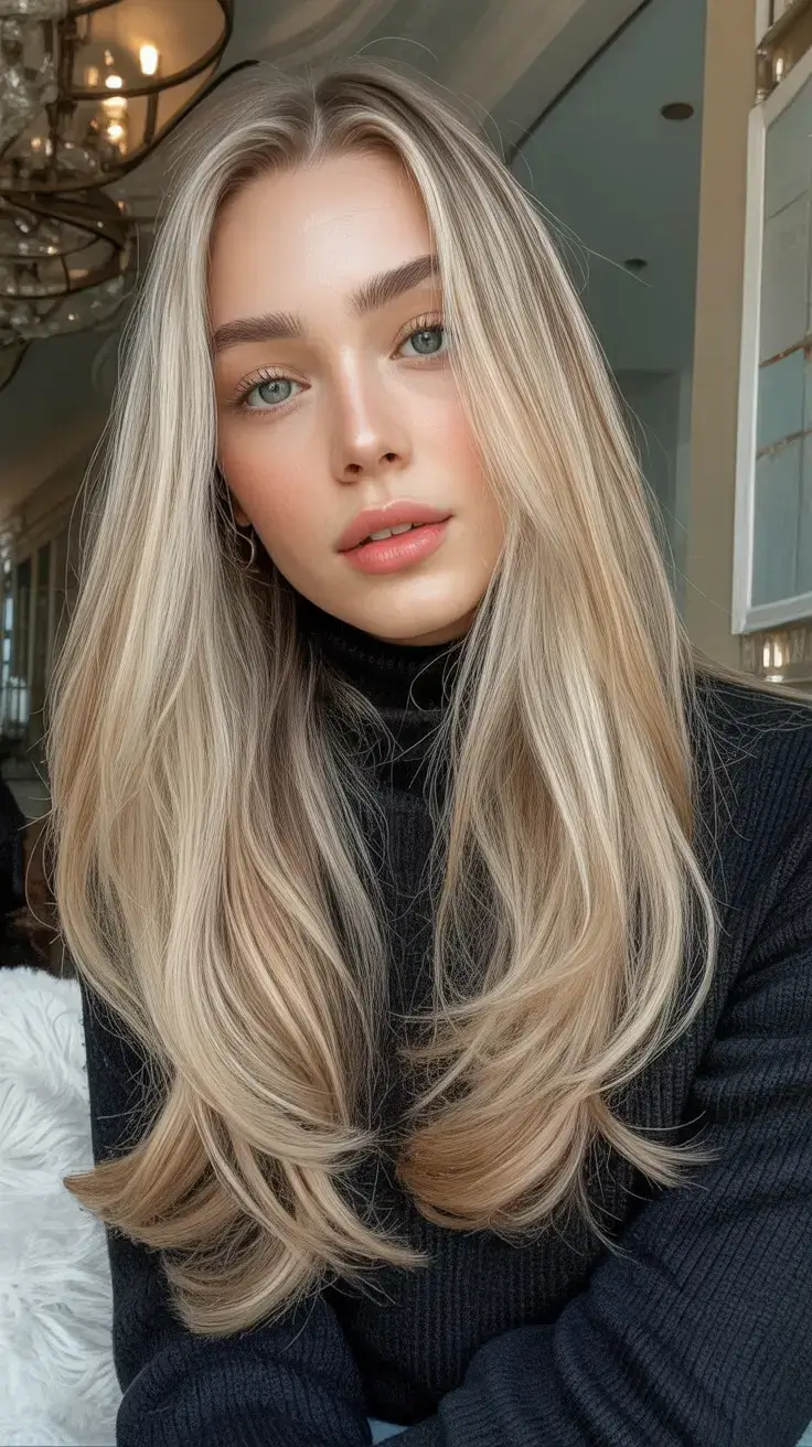 vibrant spring blonde hair color 2026 Neutral Blonde with Soft Light Layers